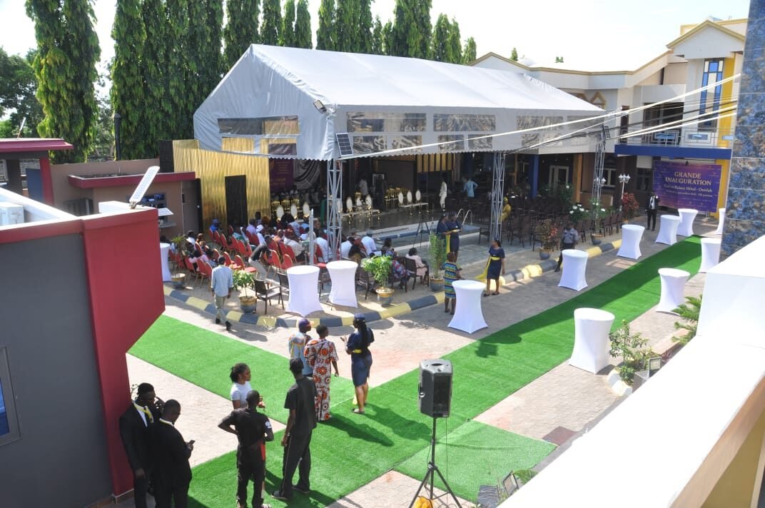 Inauguration de l'hôtel